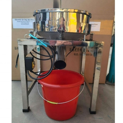 100-500 kg/h Capacità Seta vibrante rotativa per la macchina di selezione della farina di cocco al dettaglio