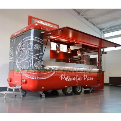 3.8*1.6*2.35m camion alimentare mobile con cucina completa e condizione personalizzata