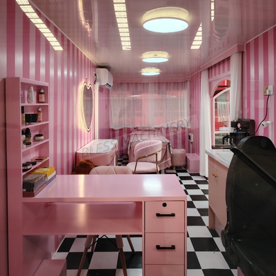 85 chilometri di lunga distanza US Standard Coffee Food Trailer per Customized Mobile BBQ Snack Van