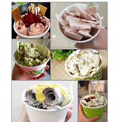 Tasto automatico di scongelamento per 23 anni Macchina per gelati a marmo di pietra fredda