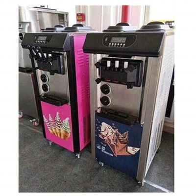 Macchina per gelati morbida con sistema di pre raffreddamento mantenere fresco in acciaio inossidabile 304