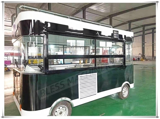Camion alimentare mobile per l'olio da cucina Fast Food Trailer Ristorante Taco Concessione Carrello alimentare