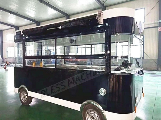 Camion alimentare mobile per l'olio da cucina Fast Food Trailer Ristorante Taco Concessione Carrello alimentare