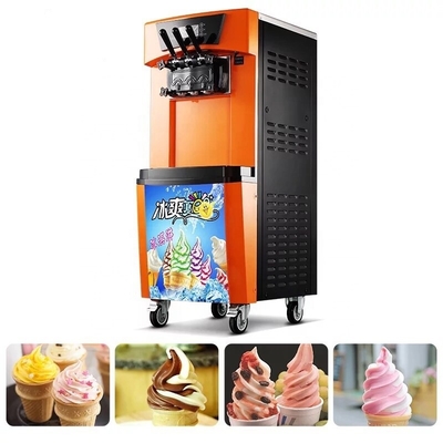 Soft Serve 3 Flavor Ice Cream Machine con alte prestazioni e alte prestazioni nel 2022