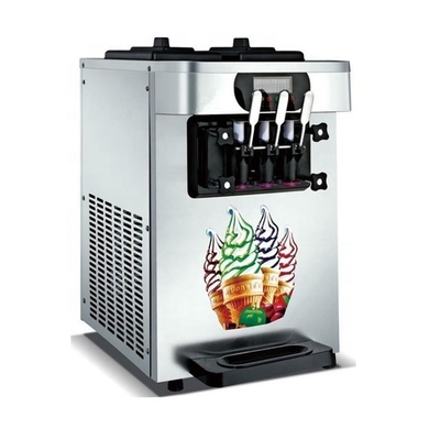 Vending Market Soft Serve 3 Flavor Ice Cream Machine con prestazioni super 220V/50Hz