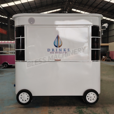 Camionetti mobili per snack alimentari Camionetti alimentari multifunzione con materia prima a base di farina