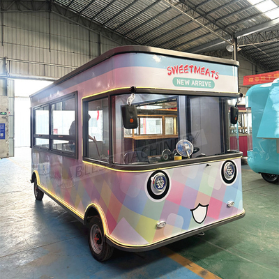 Camionetto elettrico Mobile Snack Pane Food Truck per applicazioni vinicole e alimentari