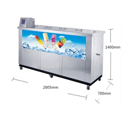 110v/220v 50hz/60hz Super Performance Popsicle Making Machine con capacità di 400 KG