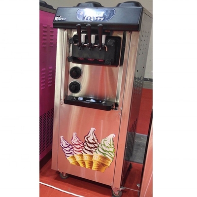 Macchina per vendere gelati morbidi con sistema di pre raffreddamento mantenere fresco