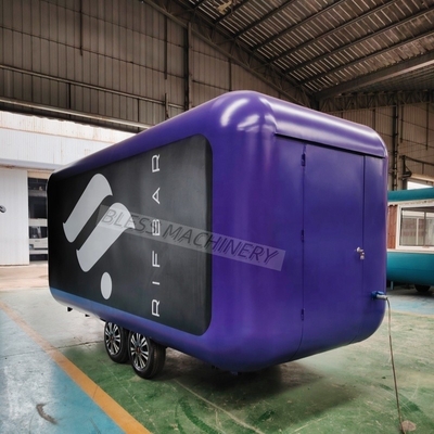 Più popolare Food Trailer Fast Food Cart con COC CE Pizza gelato Food Truck Truck Turchia Europa