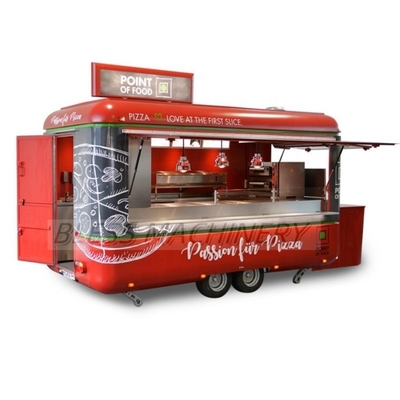 Airstream Custom Hot Dog Snack Fast Food Trailer con cucina completa in Europa Pizza BBQ