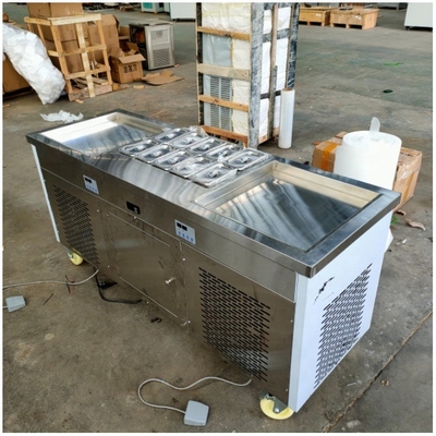 Macchina per gelati fritti con dimensioni di 480 mm e dimensioni di 1650 * 560 * 780 mm