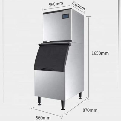 Capacità di stoccaggio del ghiaccio di 60 kg Scotsman Ice Machine con alta velocità di raffreddamento e OEM/ODM