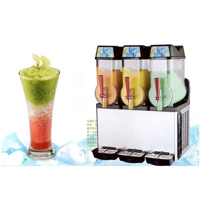Dispenser di gelato a raffreddamento dell'aria multifunzionale di tipo Slush Garanzia 420x590x810mm