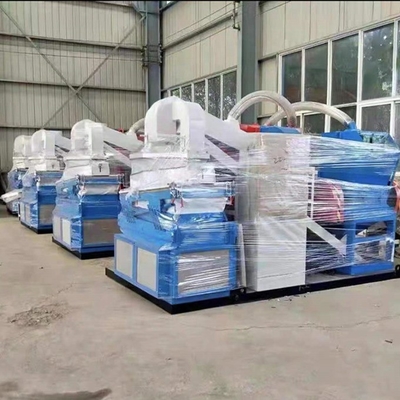 3500 kg di peso Macchina per la granulazione di cavi e fili di rame 99,99% Ratio di riciclaggio garantito
