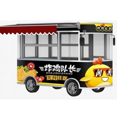 2024 Ultima tecnologia carrello per snack di fast food macchine funzioni di guida auto