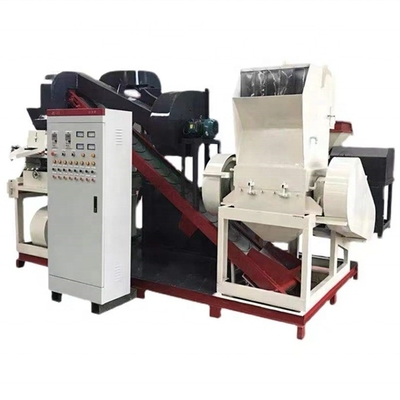99.99% Ratio di riciclaggio Piccolo budget trituratore e separatore di filo di rame con servizio tecnico a vita