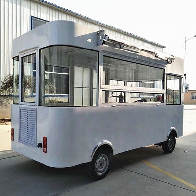 2024 Lunga durata di vita automatico completo e risparmio di manodopera carrello alimentare di pizza cinese mobile