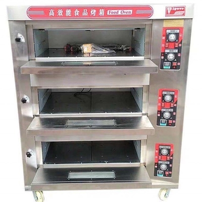 Forno da forno monofase di 200 kg di capacità con design user-friendly e acciaio inossidabile