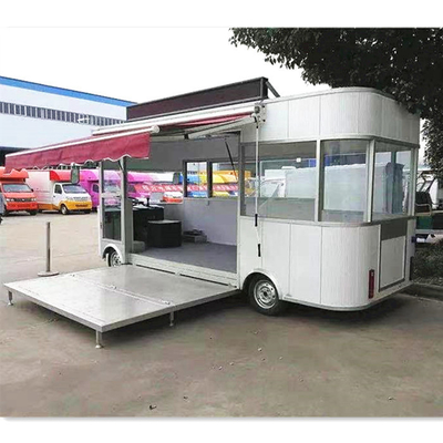 Il carrello di gas mobile per le operazioni dei chioschi stradali soddisfa gli standard internazionali di igiene 2024
