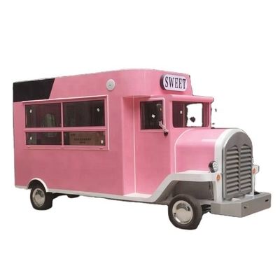 220V/380V Full Stainless Steel Outlet Mobile Food Trailer con servizio tecnico a vita