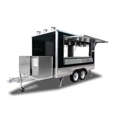Ristorante camion alimentare elettrico con buona reputazione in patria e all'estero dopo il servizio