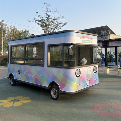 Camionetto per chioschi alimentari all'aperto con L420.00cm*W180.00cm*H230.00cm