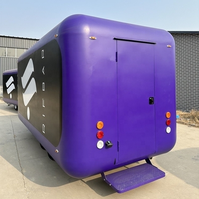 Auto a guida 2024 Super Performance Street Food Cart Trailer con 24 mesi di garanzia