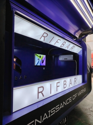 Auto a guida 2024 Super Performance Street Food Cart Trailer con 24 mesi di garanzia