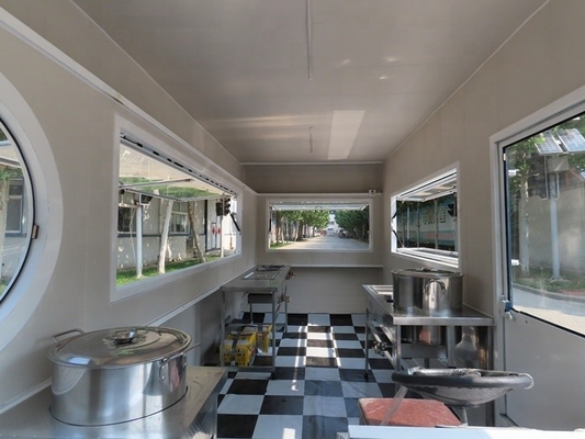 Vendere direttamente camper di fast food con acciaio inox