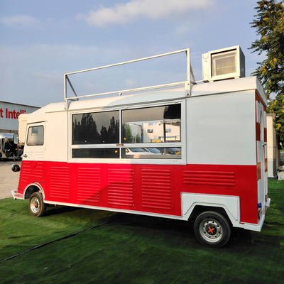 2023 Fast food snack catering bevande caffè camion carrello con lunghezza personalizzata