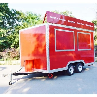 Compagnia di pubblicità 2022 Food Truck con L320.00cm*W160.00cm*H235.00cm Performance