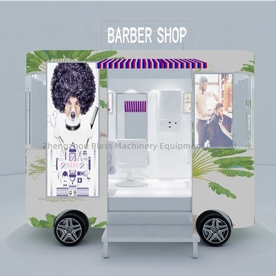 Barbiere mobile con 85 km di lunghezza e dimensioni L420.00cm*W180.00cm*H230.00cm