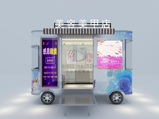 Barbiere mobile con 85 km di lunghezza e dimensioni L420.00cm*W180.00cm*H230.00cm