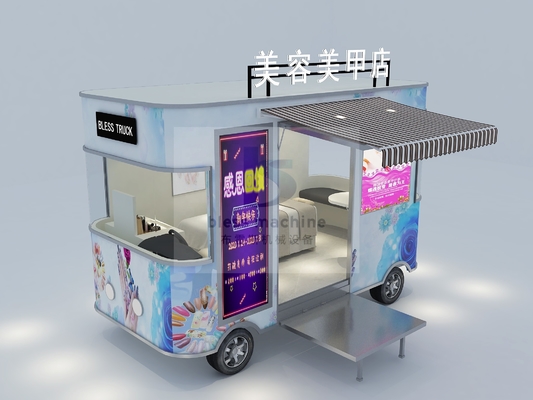 Barbiere mobile con 85 km di lunghezza e dimensioni L420.00cm*W180.00cm*H230.00cm