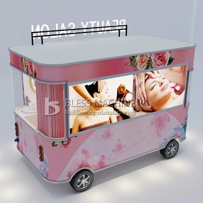 4 ruote Tecnologia Mobile Salone di bellezza Spa rimorchio per prodotti lattiero-caseari Lunga durata