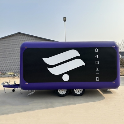 Camionetto elettrico per snack mobili multifunzione per negozi al dettaglio