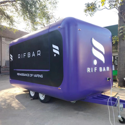 Camionetto elettrico per snack mobili multifunzione per negozi al dettaglio