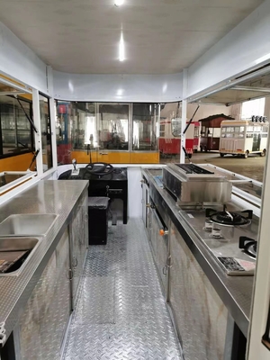 Fast food fabbricazione panetteria camion alimentare elettrico macchinari funzione display beni