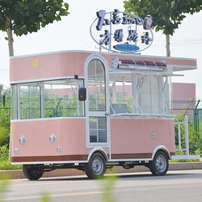 Carro alimentare mobile elettrico/chiosco/camionetto/carro gelato con interno spazioso