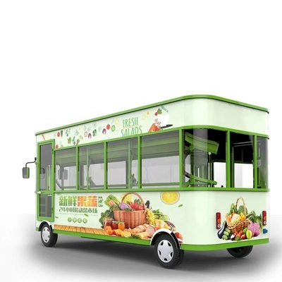 2024 Più popolare carrello di snack mobile multifunzionale a propulsione elettrica con dimensioni personalizzate