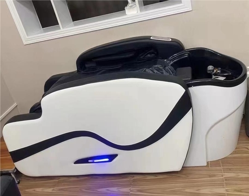 Funzionamento a un solo tocco fine Massaggio elettrico Shampoo letto per barbieri e saloni di parrucchiere