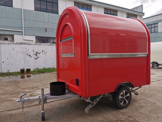 Direct Coffee Hot Dog Burger Mobile Trailer per il brillante fast food standard personalizzabili