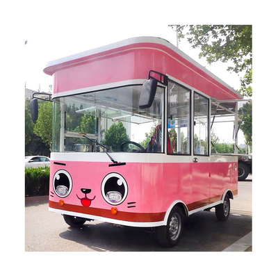 Cute Electric Mobile Pizza Food Truck con attrezzature ideali per gli impianti di produzione