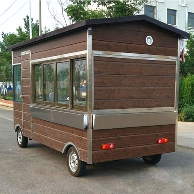Cute Electric Mobile Pizza Food Truck con attrezzature ideali per gli impianti di produzione