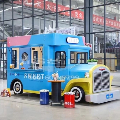 Camionino alimentare mobile a basso investimento e sistema idrico