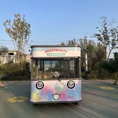 Funzionalità di fare deliziosi cibi ovunque con un design innovativo Mobile Pizza Cart Trailer
