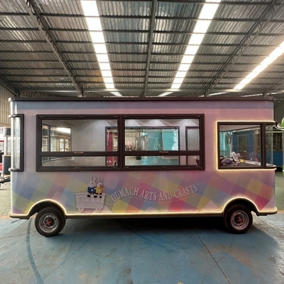 Funzionalità di fare deliziosi cibi ovunque con un design innovativo Mobile Pizza Cart Trailer