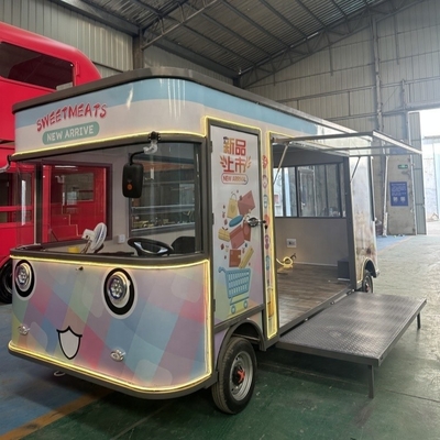 Funzionalità di fare deliziosi cibi ovunque con un design innovativo Mobile Pizza Cart Trailer