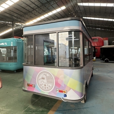 Funzionalità di fare deliziosi cibi ovunque con un design innovativo Mobile Pizza Cart Trailer